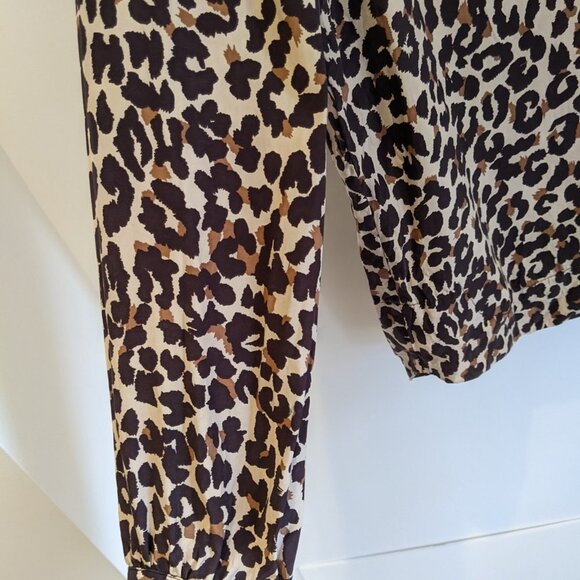 Steven Alan leopard print silk blouse, size S - Picture 5 of 9
